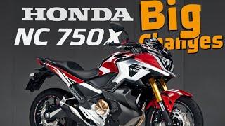 FIRST LOOK  OF HONDA NC750X 2025!! A BIG CHANGE  #honda