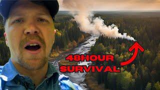 TROUT FISHING SURVIVAL - NO FOOD NO WATER - DOLLARAMA Challenge