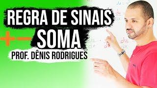 Matemática Básica - REGRA DE SINAIS PARA SOMA E SUBTRAÇÃO