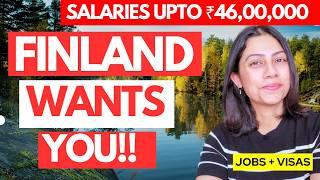 FINLAND WANTS YOU | Highest Paying Jobs Finland 2025 offering VISA SPONSORSHIP