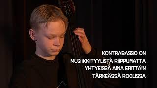 Lapuan musiikkiopisto - Kontrabasso, soitinesittely 2021