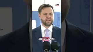VP Vance calls Sen. Alex Padilla “Jose” during news conference