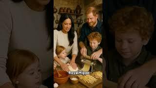 Prince Harry and kids make pasta #pasta #food #fun #love #family #cute #foodie #foodlover #italy