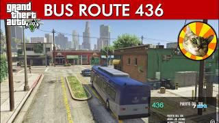 Bus Route 436 - Vespucci Beach to Downtown Los Santos | GTA V