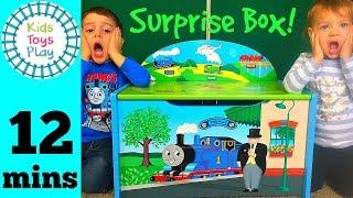 Thomas and Friends Totally Thomas Town Surprise Box! | Thomas Fun Toy Trains for Kids