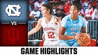 North Carolina vs. Indiana Game Highlights | 2024-25 ACC Women's Basketball