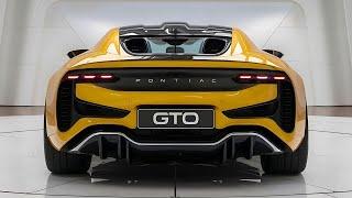 The New 2025 Pontiac GTO: A Fusion of Heritage and Innovation – Full Review