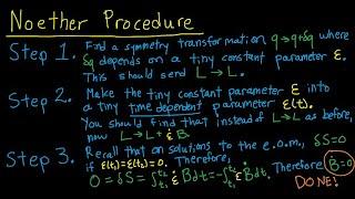 Noether's Theorem Explained (Part 4/6) - Proof