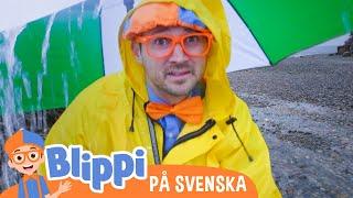 Blippi på upptäcktsfärd - Lär dig om regn, sol och regnbågar med barn | @BlippiSvenska  