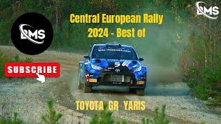 the best of wre rally 2024 | central European Rally 2024 | toyota GR Yaris