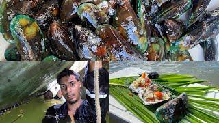 Conquering My Greatest Fear‼️The Dive for Green Lip Mook(mussel) #catchcleanandcook #tinidad