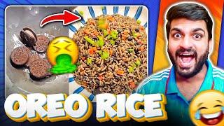 WORST INDIAN FOODS  OREO FRIED RICE