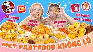 BỤNG KHÔNG ĐÁY | Ăn hết menu: KFC, Lotteria, Popeyes, Jollibee,…Nhưng KHÔNG ĂN GÀ  