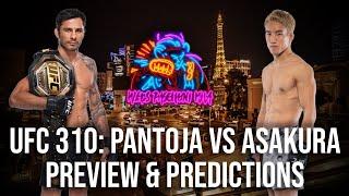 UFC 310 Pantoja v. Askakura Preview and Predictions