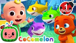 Baby Shark - Rainbow Version! Fantasy Animals | CoComelon - Animal Time | Nursery Rhymes for Babies