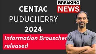 Centac Puducherry 2024 Admission announcement #centacpuducherry