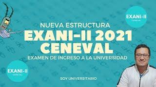 Nuevo EXANI-II 2021 Nueva Estructura Examen de Ingreso a la Universidad #CENEVAL