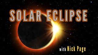 How to photograph the solar eclipse with Nick Page