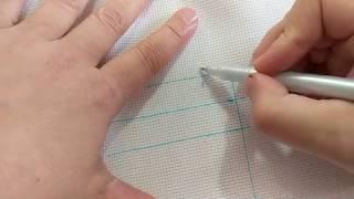 How I Start And Grid Full Coverage Cross Stitch Projects