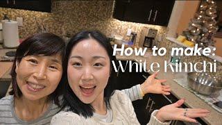 How to make White Kimchi (simple recipe)