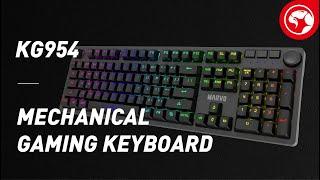 Introducing Marvo Full Size Mechanical Gaming Keyboard #KG954