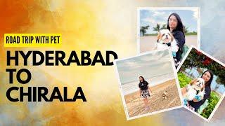 Hyderabad to Chirala Road Trip With Pet | Weekend Gateway Near Hyderabad | Riviera Beach Resort