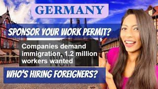 Self sponsor your work permit in Germany | 7 companies offering visa sponsorship | Nidhi Nagori