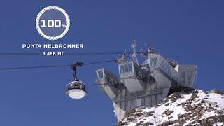 La costruzione della funivia Skyway Monte Bianco di Courmayeur