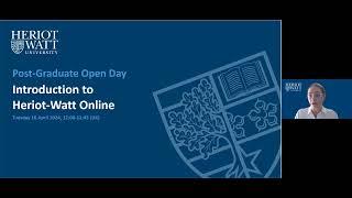 Introduction to Heriot-Watt Online