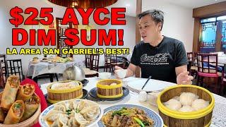 This All-You-Can-Eat Dim Sum is the BEST in LA - San Gabriel!  Incredible $25 Dim Sum Feast!