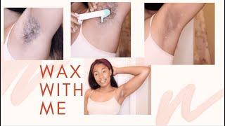 HOW I WAX AT HOME | How to Use Hard Wax | Step-by-Step Tutorial I Everything You Need