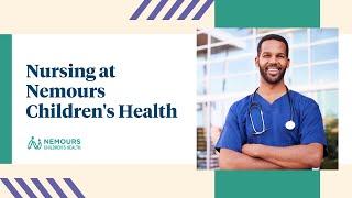 Become a Nemours Children's Nurse