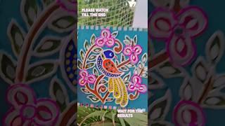 how to make easy lippan art tutorial for beginners#diy #ytshorts #trending #viralshort 