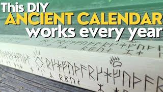 Runic Calendar Staff - How Medieval Nordic People Tracked Time (and how to make one)