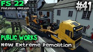 New Demolición Extrema Geiselberg  Publicwork  Farming Simulator 2022