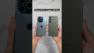 iPhone 15 Pro vs Galaxy S23 Plus Camera Comparison!