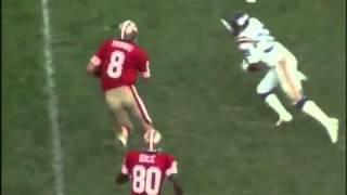 Steve Young's famous 49-yard game-winning touchdown vs. Vikings | October 30, 1988