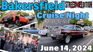 Downtown Bakersfield Cruise Night & Car Club Roll Call