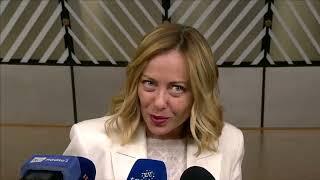 GIORGIA MELONI SULLA FRASE DI PUTIN A MACRON: "MI SEMBRANO MANIFESTAZIONI VERSO IL PROPRIO PUBBLICO"