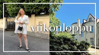 VIIKONLOPPU HELSINGISSÄ, VINTAGE MARKET, SIVELTIMIEN PESUA & KUKKATAULUN MAALAILUA | Katri Konderla