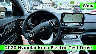 Hyundai Kona Electric Test Drive Review 2020 POV | New Blue Link Tech