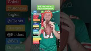 New York Jets 2023 Record Predictions #nfl #nfltrending #nflviral #newyorkjets #jets