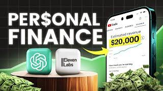 How to make personal Finance videos using AI ($600/Day)