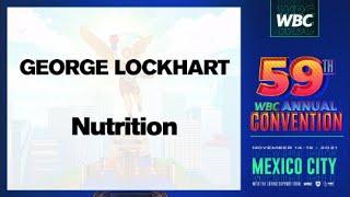 George Lockhart, weight management & nutrition