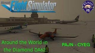 MSFS 2020 | Around the World Episode 25 | PAJN - CYEG | RNAV RNP Approach |