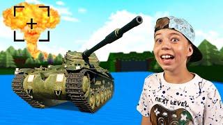 WORLD OF TANKS в РОБЛОКС?  ТОП ПОСТРОЙКИ в Build A Boat Roblox // Постройка лодки РОБЛОКС