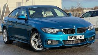 MF20JWP BMW 420i M Sport Auto Snapper Rocks Blue Metallic