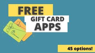 9 Apps for Free Gift Cards (Start Now) - 100% Legit as Always