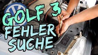 VW GOLF 3 FEHLERSUCHE TUTORIAL / ELEKTRIK / BARSTUNINGTV