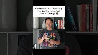 Tip to READ a BOOK a WEEK | Jim Kwik